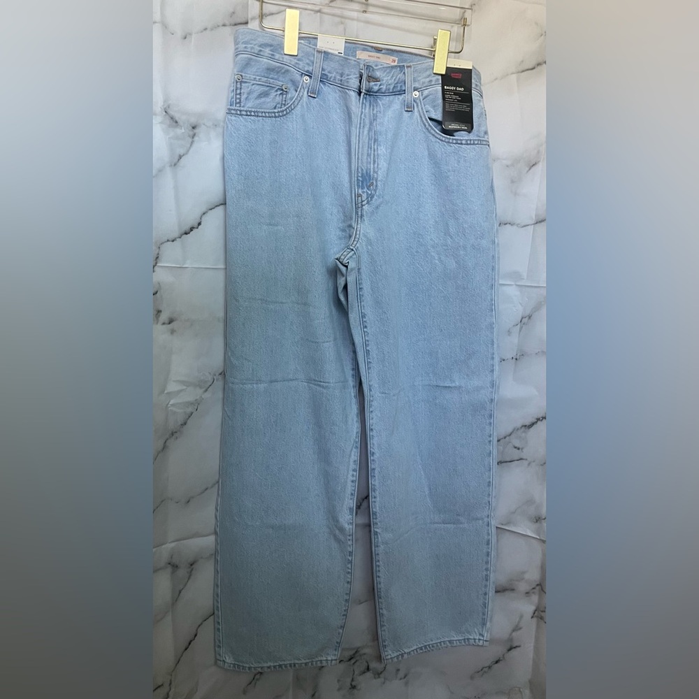 Levi's Light Blue Straight Leg  BAGGY DAD Jeans